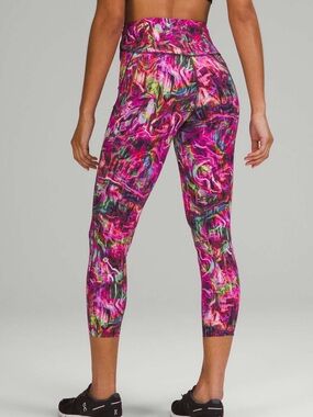 Lululemon Base Pace High-Rise Running Tight 25" Hyper Flow Pink Leggings.   10